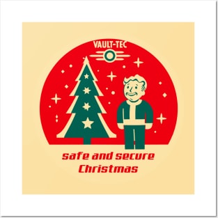 Safe and Secure Christmas Posters and Art